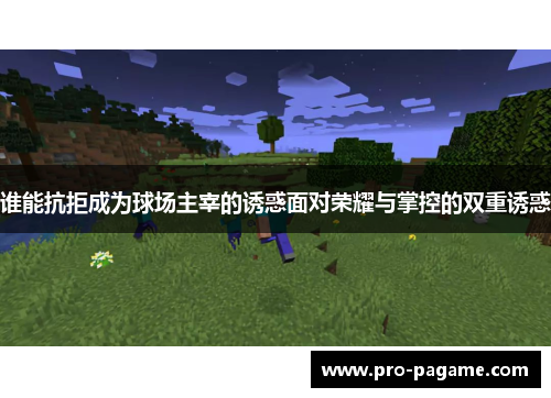 谁能抗拒成为球场主宰的诱惑面对荣耀与掌控的双重诱惑 谁能抗拒成为球场主宰的诱惑面对荣耀与掌控的双重诱惑